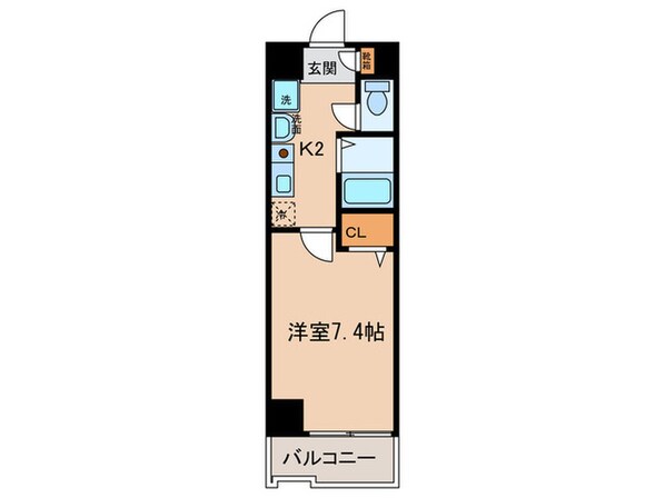 グランダ　リュ－ルの物件間取画像